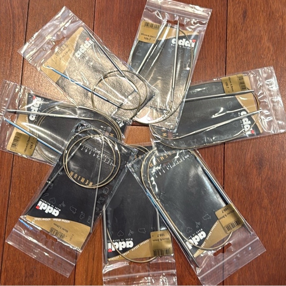 Addi turbo circular needles